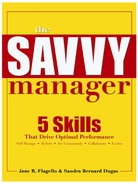 Savvy Manager by Sandra Dugas, Jane Flagello