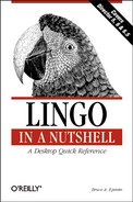 Lingo in a Nutshell by Bruce A. Epstein