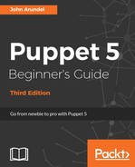 Cover image for Puppet 5 Beginner's Guide - Third Edition