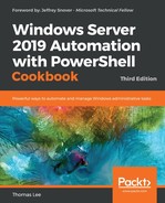 Cover image for Windows Server 2019 Automation with PowerShell Cookbook - Third Edition