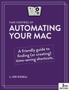 Take Control of Automating Your Mac, 2nd Edition 