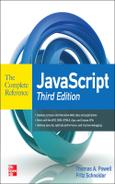 JavaScript The Complete Reference, 3rd Edition 