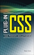 Cover image for Plug-in CSS 100 Power Solutions