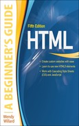HTML: A Beginner’s Guide 5/E 