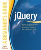 1 Getting Started with jQuery