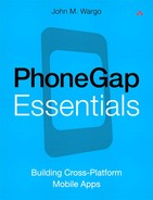 PhoneGap Essentials: Building Cross-Platform Mobile Apps by John M. Wargo