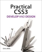 Cover image for Practical CSS3: Develop and Design