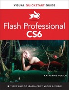 Flash Professional CS6: Visual QuickStart Guide 