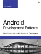 Android™ Development Patterns: Best Practices for Professional Developers 