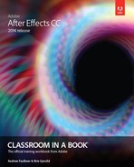 Cover image for Adobe After Effects CC Classroom in a Book (2014 release)