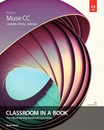 Cover image for Adobe Muse CC Classroom in a Book Update (2014.2 release)