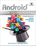 Android™ How to Program, Third Edition 