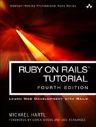 Cover image for Ruby on Rails™ Tutorial: Learn Web Development with Rails, Fourth Edition