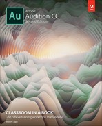 Cover image for Adobe Audition CC Classroom in a Book, Second Edition