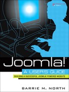 Cover image for Joomla! A User’s Guide: Building a Successful Joomla! Powered Website