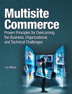 Cover image for Multisite Commerce: Proven Principles for Overcoming the Business, Organizational, and Technical Challenges