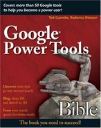 Google® Power Tools Bible 