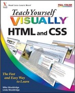 Cover image for Teach Yourself VISUALLY™ HTML and CSS
