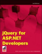 jQuery for ASP.NET Developers 