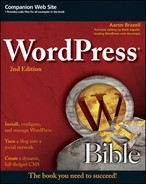 WordPress® Bible, Second Edition 