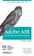 Cover image for Adobe AIR for JavaScript Developers Pocket Guide