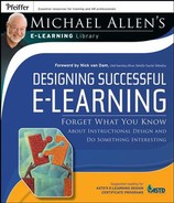Designing Successful e-Learning: Forget What You Know About Instructional Design and Do Something Interesting, Michael Allen's Online Learning Library 