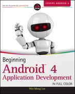 Cover image for Beginning Android™ 4 Application Development