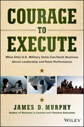 Cover image for Courage to Execute: What elite U.S. military units can teach business about leadership and team performance