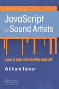 Cover image for JavaScript for Sound Artists