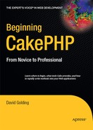 Cover image for Beginning CakePHP: From Novice to Professional