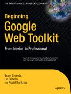 Cover image for Beginning Google Web Toolkit: From Novice to Professional