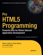 Pro HTML5 Programming: Powerful APIs for Richer Internet Application Development 