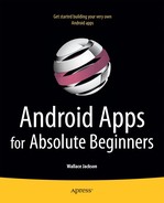 Android Apps for Absolute Beginners 