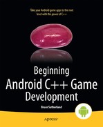 Cover image for Beginning Android C++ Game Development