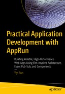 Practical Application Development with AppRun: Building Reliable, High-Performance Web Apps Using Elm-Inspired Architecture, Event Pub-Sub, and Components by Yiyi Sun