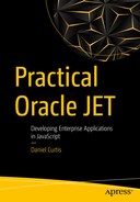 Cover image for Practical Oracle JET: Developing Enterprise Applications in JavaScript