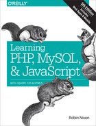 Learning PHP, MySQL & JavaScript, 5th Edition by Robin Nixon