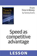 Speed as competitive advantage 