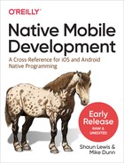 Native Mobile Development 