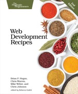Cover image for Web Development Recipes, 2nd Edition