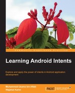 Learning Android Intents 