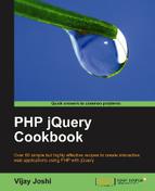 Cover image for PHP jQuery Cookbook