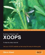 Building Websites with XOOPS 